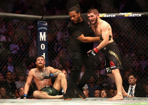 Nov 21, 2022 ... Nurmagomedov and McGregor previously fought at UFC 229 in October 2018, where Nurmagomedov defeated McGregor by fourth-round submission in a ...